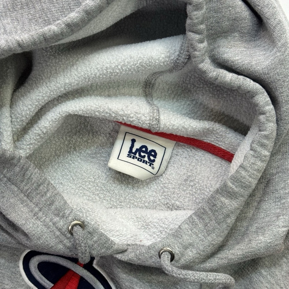 Vintage Y2K Lee Sports Anaheim Angels Majestic Men's Hoodie Pullover Baseball L - Picture 11 of 16